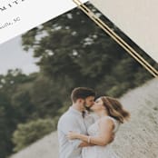 "New Classic" - Save the Dates in Snow by Stacey Meacham - Detail