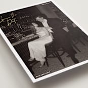 "Corners" - Save the Dates in Cloud by Inkblot Design - Detail