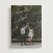 "Enamored" - Save the Dates in Pearl by Pixel and Hank - Front