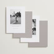 "Enamored" - Save the Dates in Pearl by Pixel and Hank - Back of Card Options