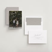 "Enamored" - Save the Dates in Pearl by Pixel and Hank - Assembled