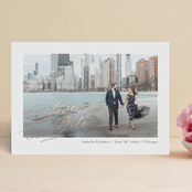 "Always & Forever" - Save the Dates in Cotton by Jennifer Postorino - Front