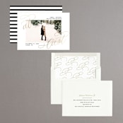 "At long last" - Save the Dates in Onyx by Kimberly FitzSimons - Assembled
