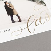 "At long last" - Save the Dates in Onyx by Kimberly FitzSimons - Detail