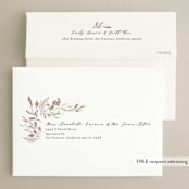 "Our Day" - Save the Dates in Midnight by Susan Moyal - FREE Recipient Addressing
