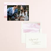 "Engraved" - Save the Dates in Quartz by Jennifer Postorino - Assembled