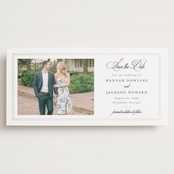 "Traditionally" - Save the Dates in Snow by Sarah Brown - Front