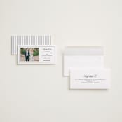 "Traditionally" - Save the Dates in Snow by Sarah Brown - Assembled
