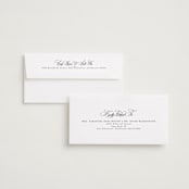 "Traditionally" - Save the Dates in Snow by Sarah Brown - FREE Recipient Addressing