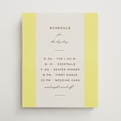"Campania" - Schedule Signs in Limone by Megan Davis - Front