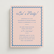 "Party" - Schedule Signs in Paloma by Megan Davis - Front