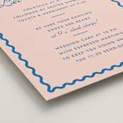 "Party" - Schedule Signs in Paloma by Megan Davis - Detail