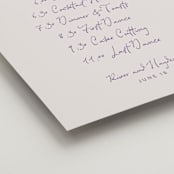 "tablescape drawing" - Schedule Signs in Hydrangea by Cass Loh - Detail