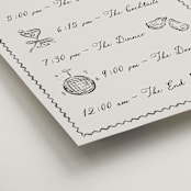 "Puglia" - Schedule Signs in Rock by Pati Cascino - Detail