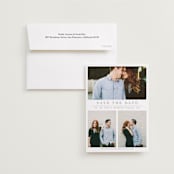 "The Simple Things" - Save the Dates in Cement by Giselle Zimmerman - Save the Date with Envelope