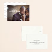 "Timeless" - Save the Dates in White by Oscar and Emma - Karly Depew - Assembled