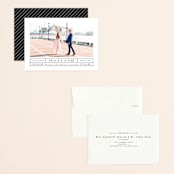 "Between the Lines" - Save the Dates in Blazer by Fine and Dandy Paperie - Assembled