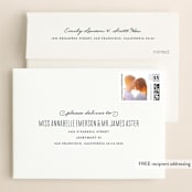 "Big City - Washington DC" - Save the Dates in Pale Blue by Hooray Creative - FREE Recipient Addressing
