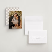 "the classic" - Save the Dates in Cloud by Wildfield Paper Co - Assembled