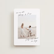 "Joyful Jot" - Save the Dates in Pearl by Lindsay Megahed - Front