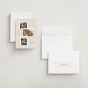 "Portraits" - Save the Dates in Champagne by Jennifer Wick - Assembled