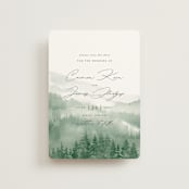 "Over the mountains" - Save the Dates in Fern by Helen Halik - Front