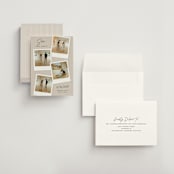 "Instant Elegance" - Save the Dates in Dune by Kerry Doyle - Assembled