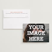 "The Big Picture" - Save the Dates in Ivory by Minted - Save the Date with Envelope