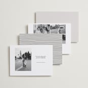 "Diptych Photos" - Save the Dates in Stone by Becky Nimoy - Back of Card Options