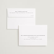 "Framed Minimalist" - Save the Dates in Silk by Kelly Schmidt - FREE Recipient Addressing