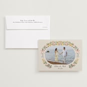 "Spring" - Save the Dates in Spring by Elly - Save the Date with Envelope