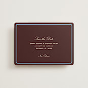 "Aperitif" - Save the Dates in Fig by Megan Davis - Front