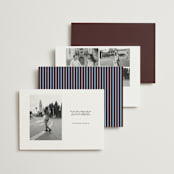 "Aperitif" - Save the Dates in Fig by Megan Davis - Back of Card Options