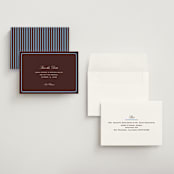 "Aperitif" - Save the Dates in Fig by Megan Davis - Assembled