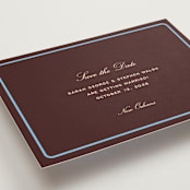 "Aperitif" - Save the Dates in Fig by Megan Davis - Detail