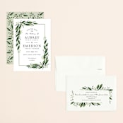 "Paradise" - Save the Dates in Forest by Oma N. Ramkhelawan - Assembled