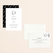 "Antoinette" - Save the Dates in Ivory by lulu and isabelle - Assembled