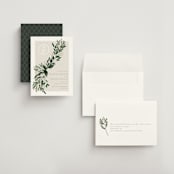 "Watermark" - Save the Dates in Taupe by Kaydi Bishop - Assembled