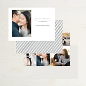 "Big City - Philadelphia" - Save the Dates in Light Taupe by Hooray Creative - Back of Card Options