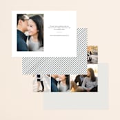 "Big City - Boston" - Save the Dates in Light Taupe by Hooray Creative - Back of Card Options