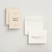 "No us without you" - Save the Dates in Ivory by Pati Cascino - Assembled