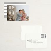 "We Found Love" - Save the Dates in Mist by Pixel and Hank - Assembled