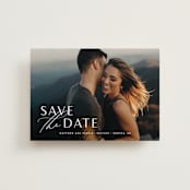 "Eloquent" - Save the Dates in Pearl by Jennifer Postorino - Front