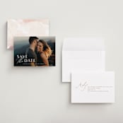 "Eloquent" - Save the Dates in Pearl by Jennifer Postorino - Assembled