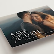 "Eloquent" - Save the Dates in Pearl by Jennifer Postorino - Detail