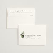 "Vines of Green" - Save the Dates in Fern by Susan Moyal - FREE Recipient Addressing