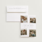 "Gallery Collection" - Save the Dates in Eggshell by Michelle Taylor - Save the Date with Envelope