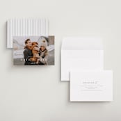 "modern stencil" - Save the Dates in Cloud by Sara Hicks Malone - Assembled