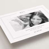 "Alcott" - Save the Dates in Mocha by Meagan Christensen - Detail