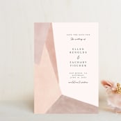 "Sand Shapes" - Save the Dates in Desert by Inkblot Design - Front